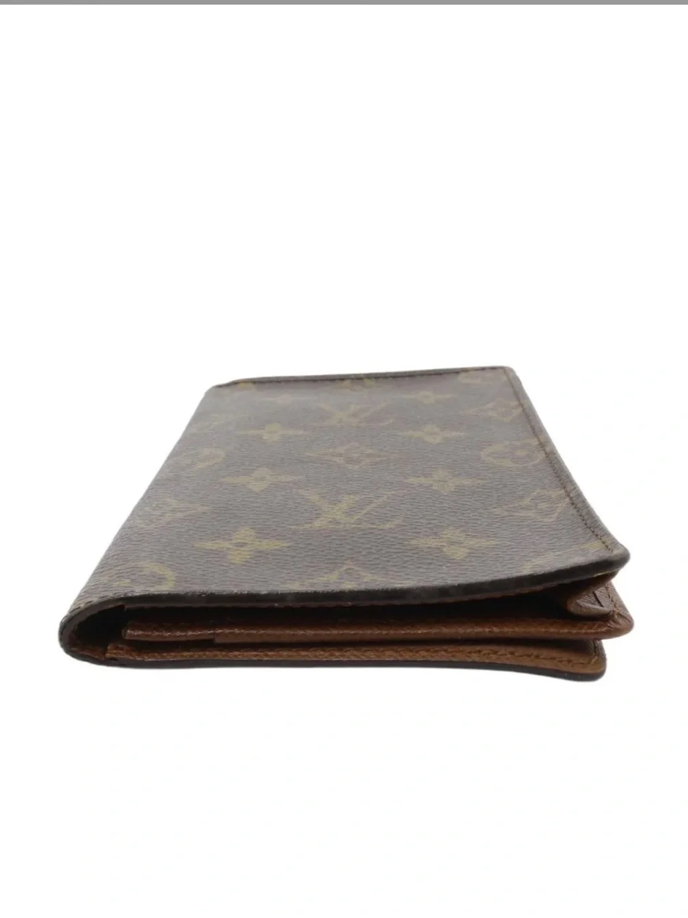 Louis Vuitton Monogram Brown Leather Long Wallet